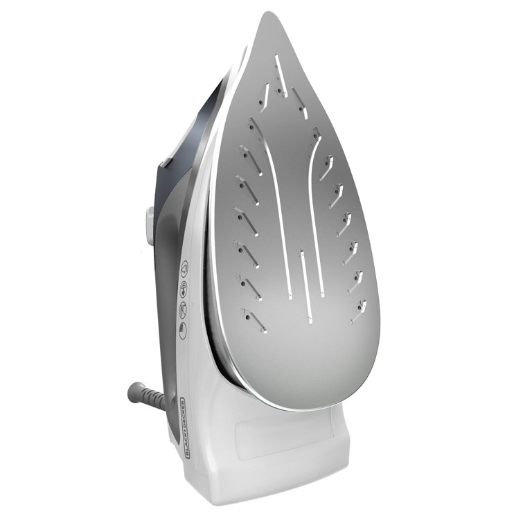 Blue Stainless Steel Burst Steam Iron with Vertical Function