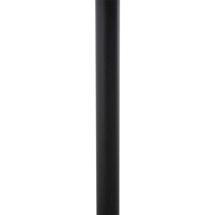 Elegant Viola Round Stone and Metal End Table