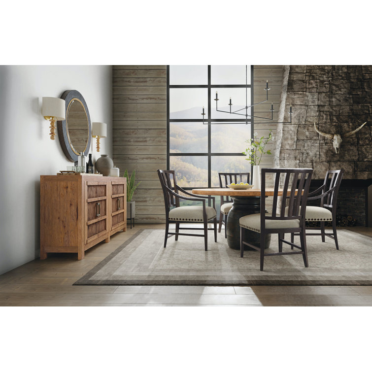 60" Round Reclaimed Wood Casual Dining Table