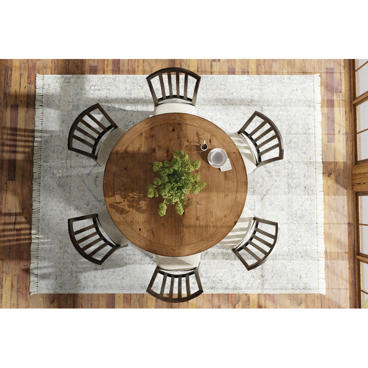 60" Round Reclaimed Wood Casual Dining Table