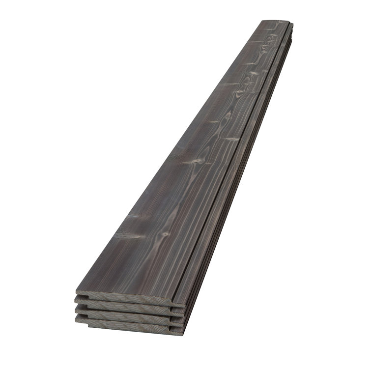 96'' Ash Gray Pine Shiplap Plank Boards