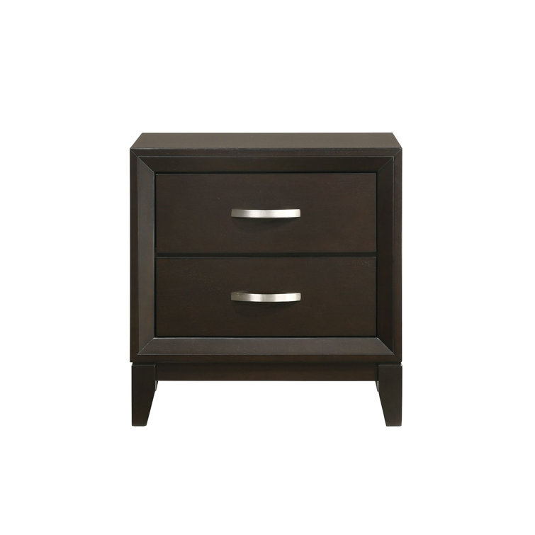 Warren Dark Brown Twin Panel 3-Piece Bedroom Set