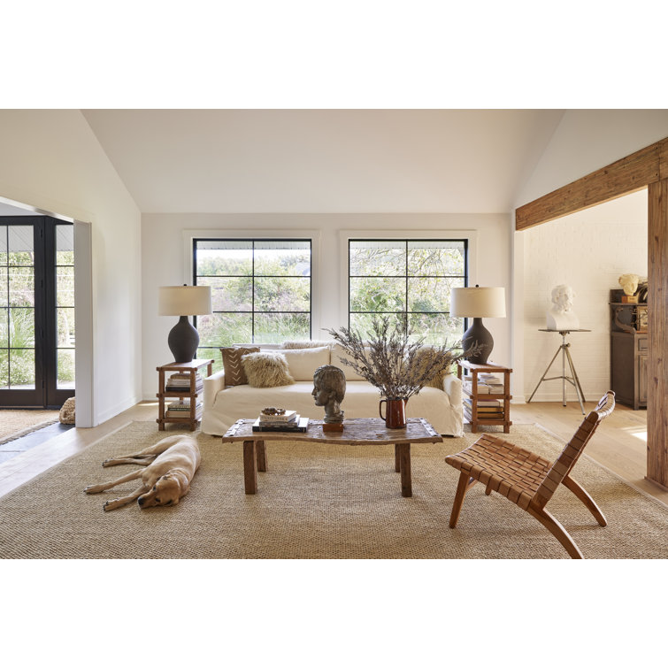 Sand Handmade Sisal and Jute 6' x 9' Area Rug