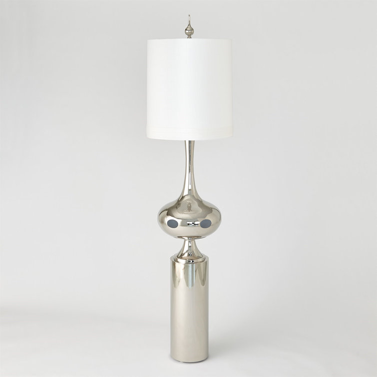 Modern Extraterrestrial 4-Light Floor Lamp in White