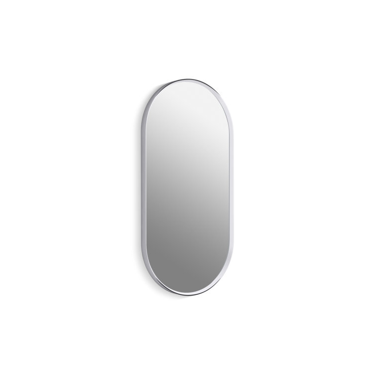 Essential Polished Chrome 40" x 20" Framed Bathroom Vanity Mirror