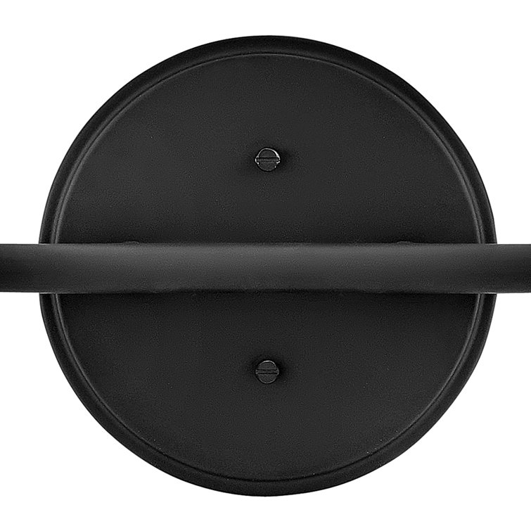 Arti Black Opal Glass 4-Light Adjustable Vanity in Transitional Style