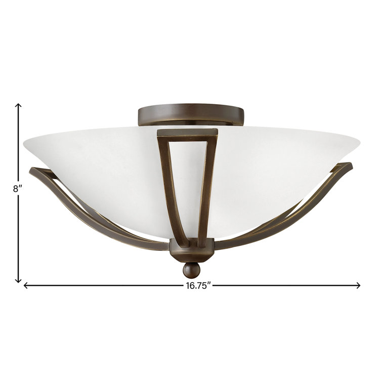 Olde Bronze Etched Opal Glass 2-Light Transitional Vanity Fixture