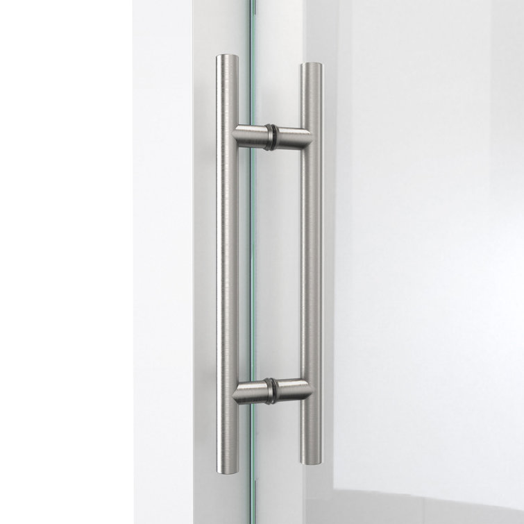 Enigma-X 48'' Frameless Clear Glass Sliding Shower Door