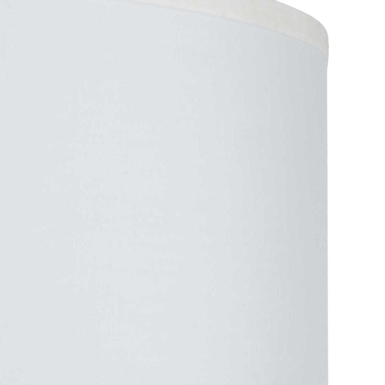 Luca Blue Ceramic Table Lamp with Linen Shade