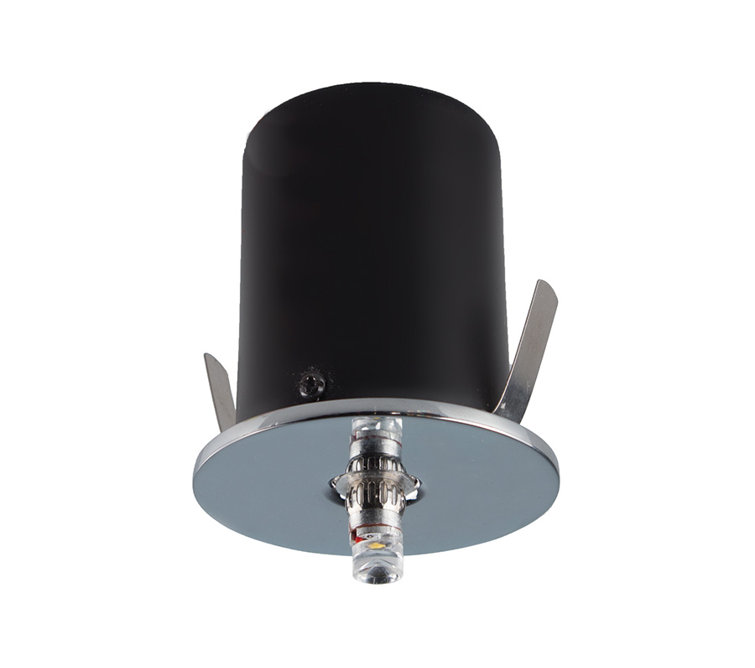 Chrome-Finished LED Beauty Spot Canopy for Recessed Lighting