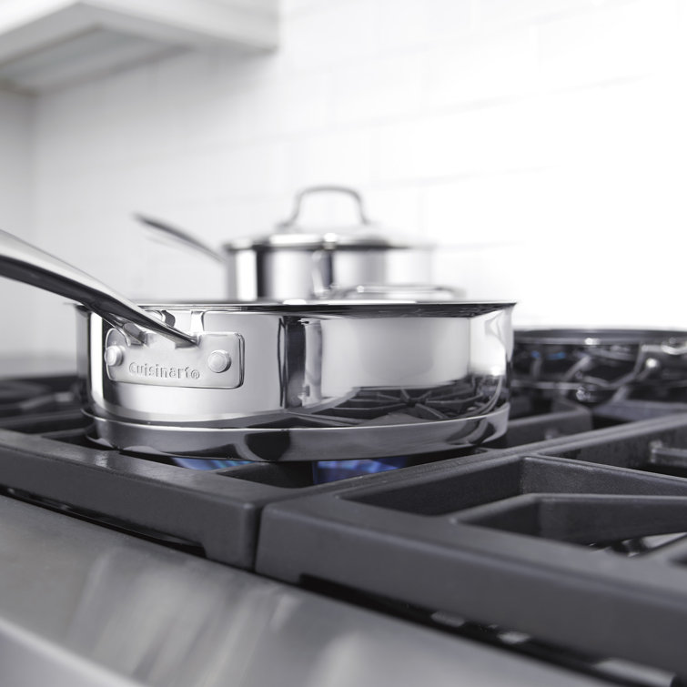 Professional Stainless Steel 11-Piece Non-Stick Cookware Set