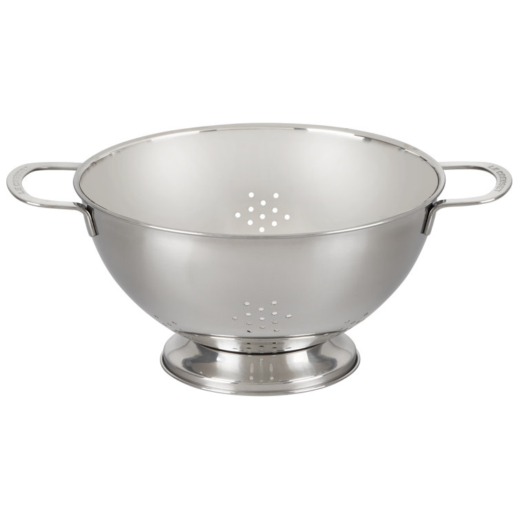 Le Creuset Large Stainless Steel Stackable Colanders Set of 3