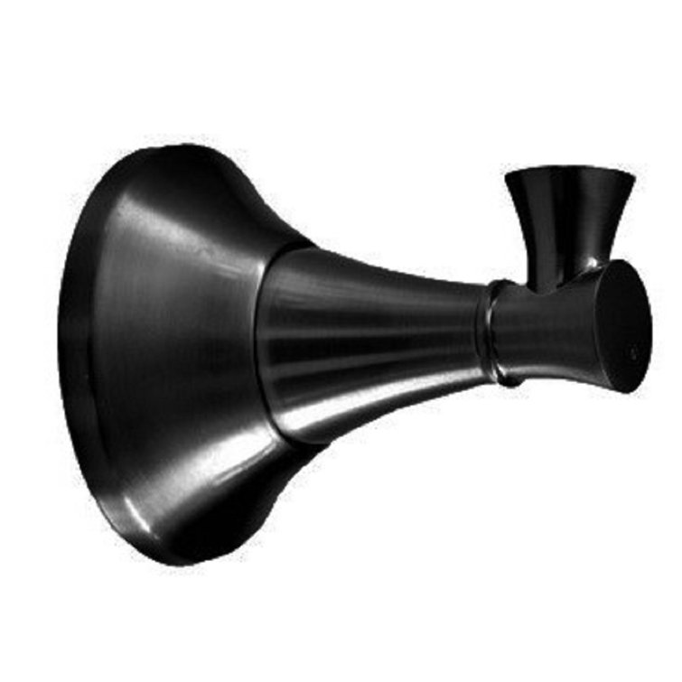 Arlington Matte Black 4-Piece Metal Bathroom Hardware Set