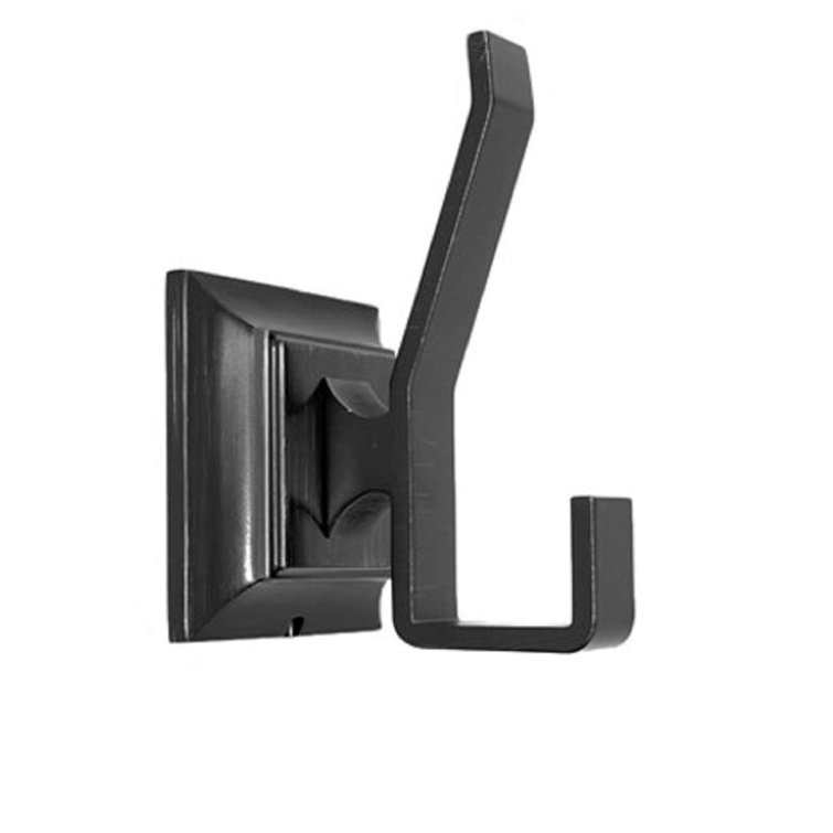 Matte Black Wall Mounted J Style Robe Hook