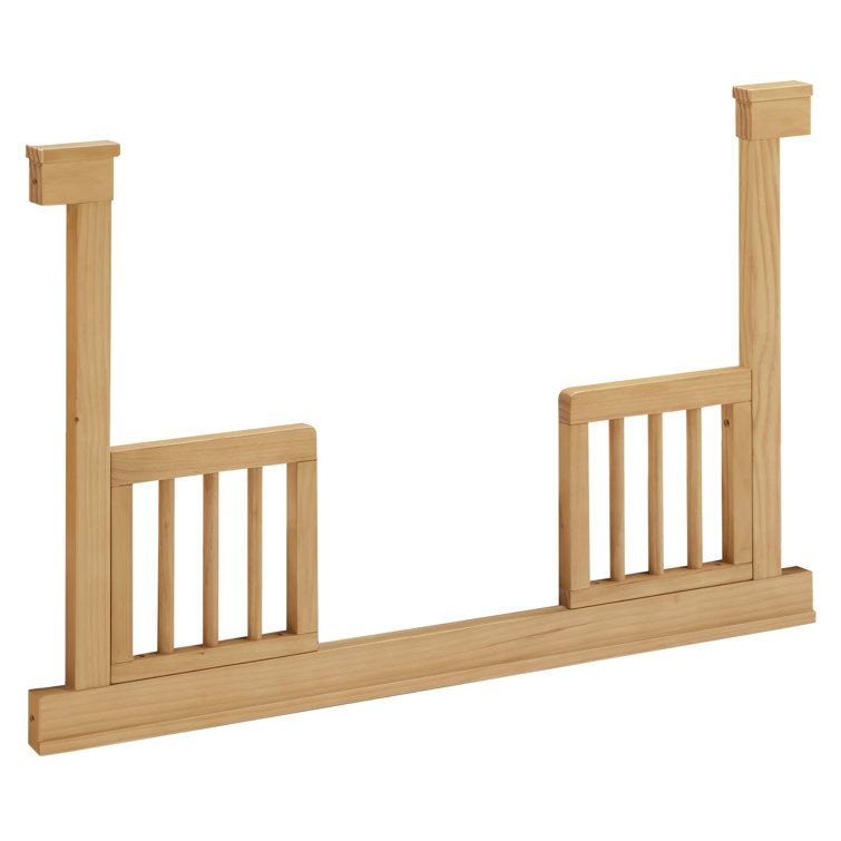 Honey Wood Toddler Bed Conversion Kit for Crib