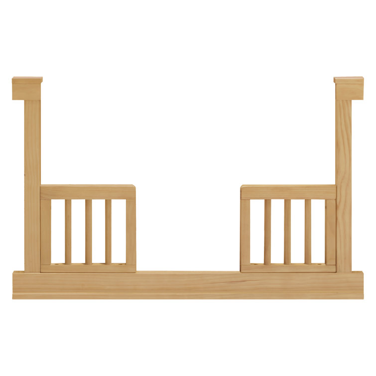 Honey Wood Toddler Bed Conversion Kit for Crib