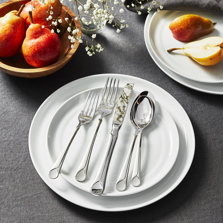 ZWILLING Provence 20-Piece 18/10 Stainless Steel Flatware Set, Silver
