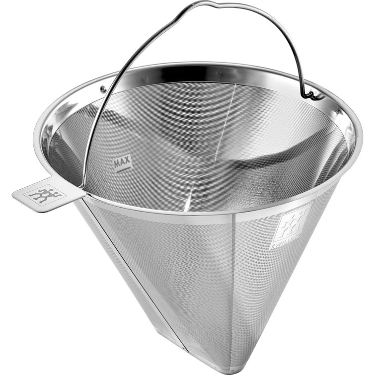 Stainless Steel Reusable Cone Coffee Filter