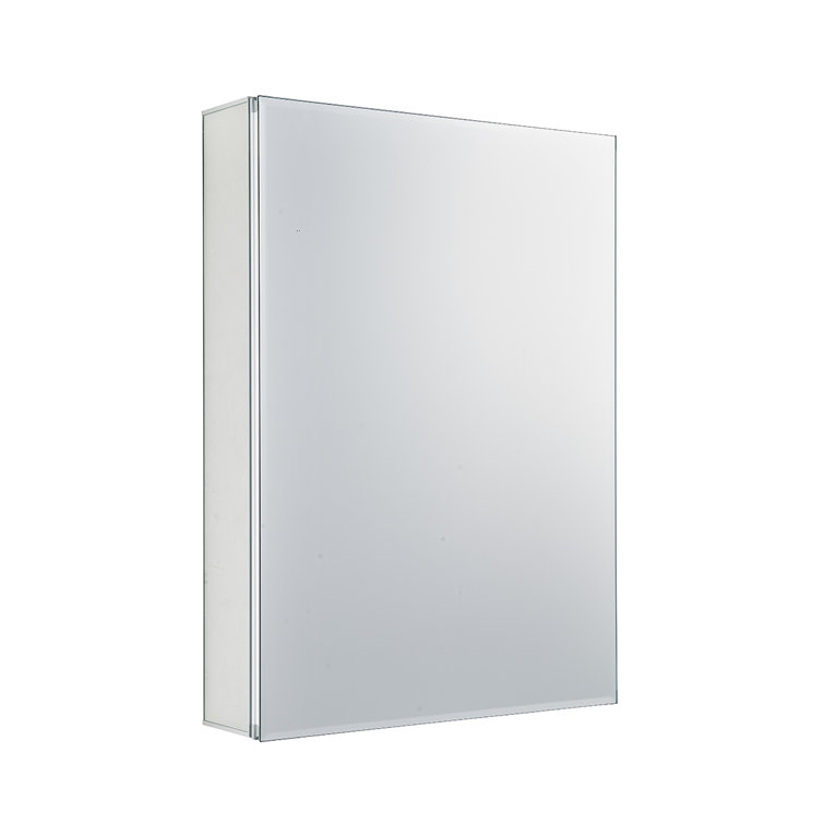 20'' x 28'' Frameless Aluminum Medicine Cabinet with Mirror
