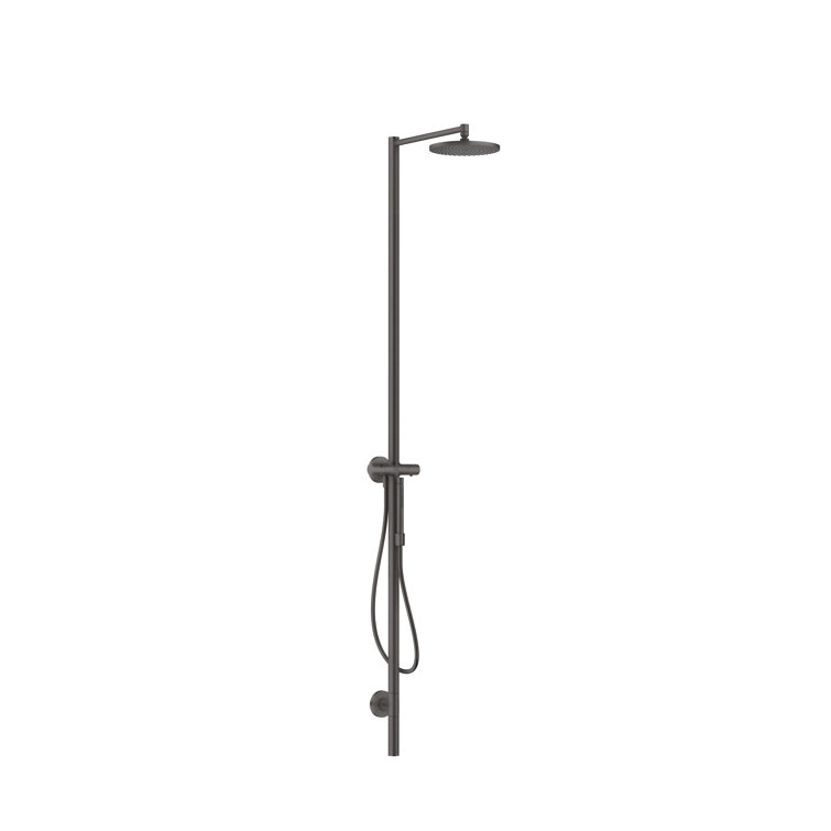 Stainless Steel Dual Head Wall Mounted Rain Shower