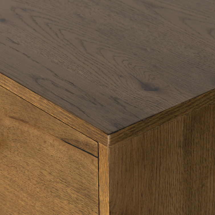 Amber Oak 9-Drawer Dresser with Soft Close and Levelers