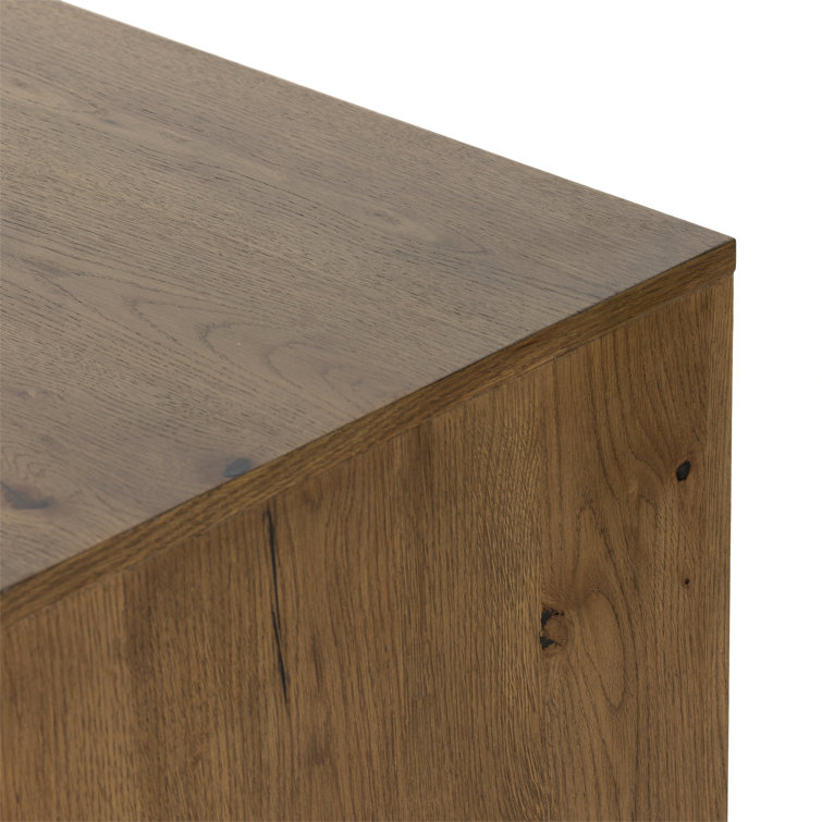 Amber Oak 9-Drawer Dresser with Soft Close and Levelers