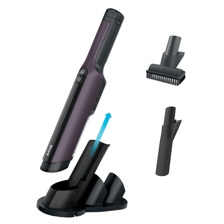 Mauve Portable Handheld Vacuum for Pets with Fabric Filter