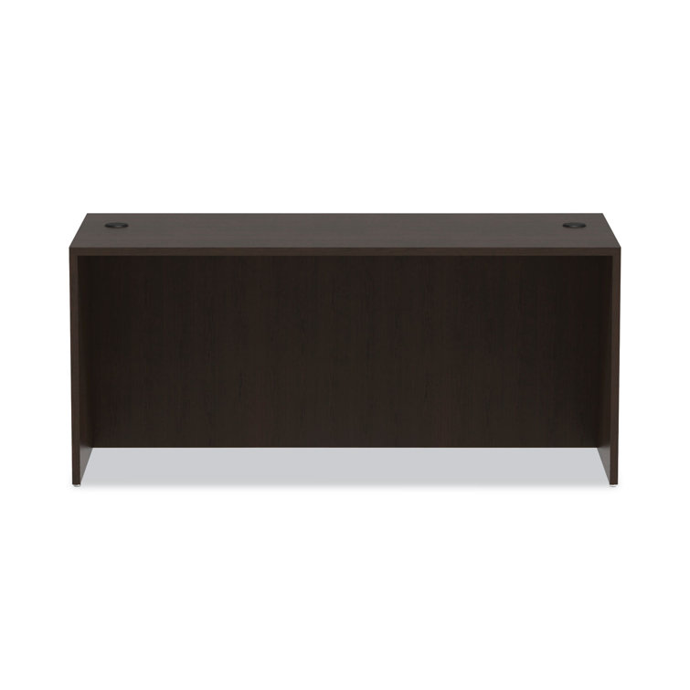 Valencia Espresso 65'' Commercial Grade Laminate Desk Shell