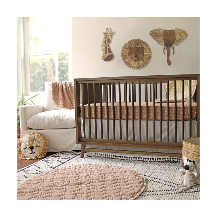 Handcrafted Wooden Giraffe Wall Decor for Nursery