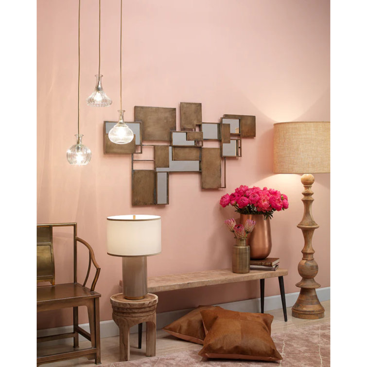 Sophia Mini Globe LED Pendant with Clear Glass and Brass Finish