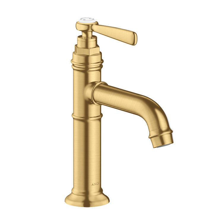 Montreux Brushed Gold Optic Single-Hole Bathroom Faucet