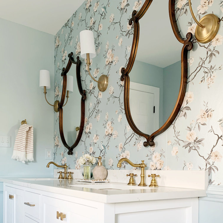 Sylvan Dark Bronze Dimmable Wall Sconce with Ivory Silk Shade