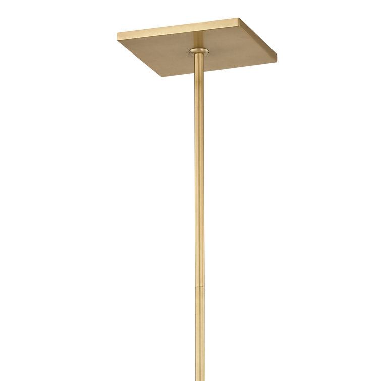 Elegant Aged Brass Mini Chandelier with Crystal Accents and White Glass Shade