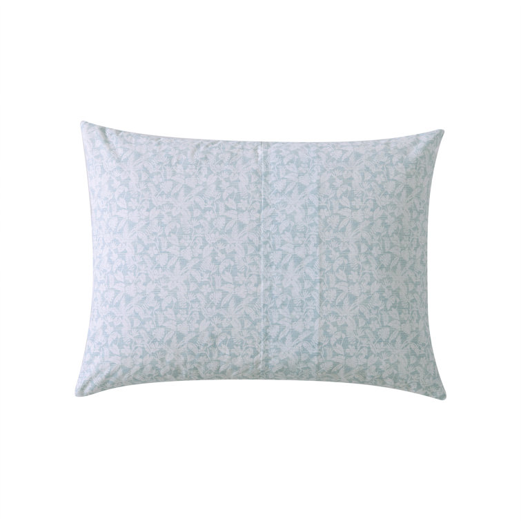 King Light Blue Cotton Boho-Chic Duvet Cover Set