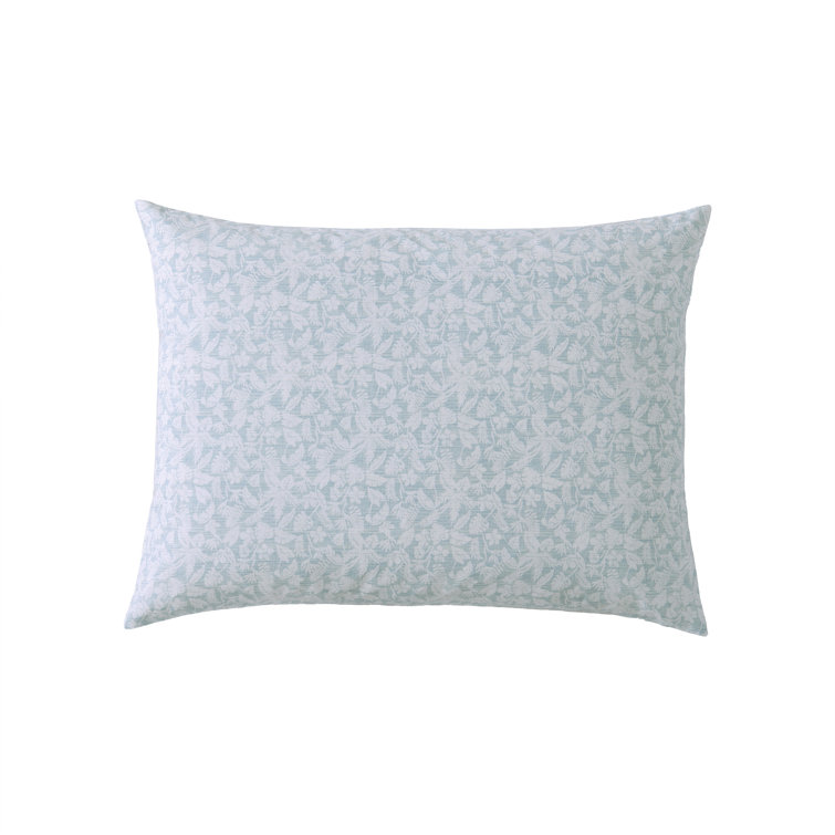 King Light Blue Cotton Boho-Chic Duvet Cover Set