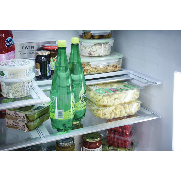 36" Stainless Steel French Door Refrigerator with Ice Maker