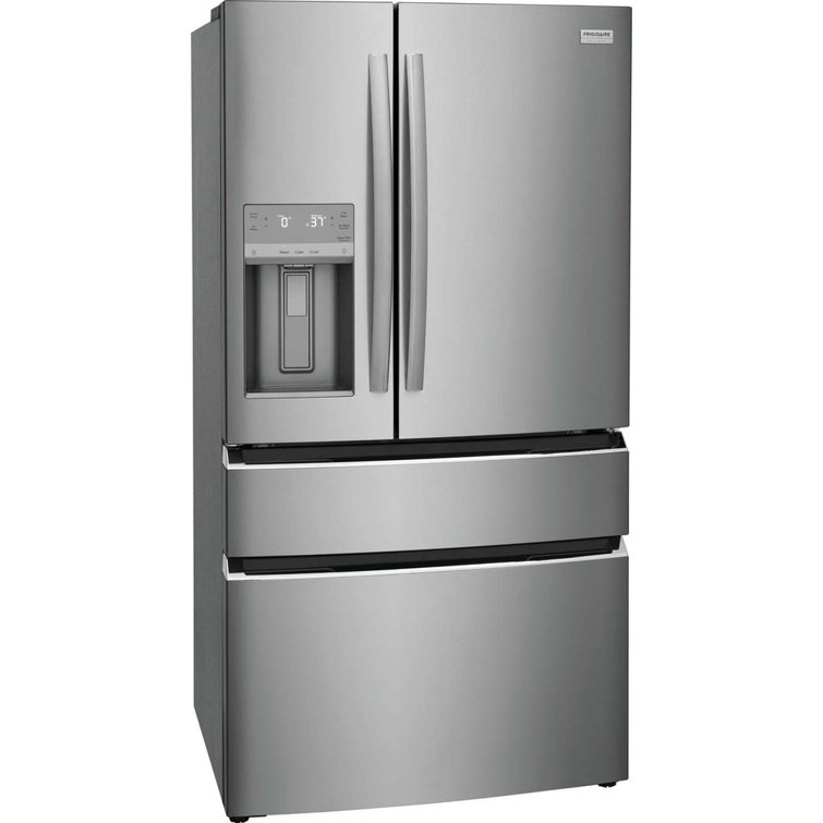 36" Stainless Steel French Door Refrigerator with Ice Maker