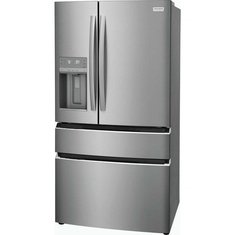 36" Stainless Steel French Door Refrigerator with Ice Maker