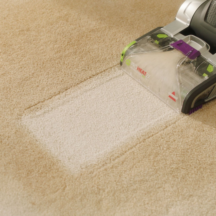 Silver and Purple Upright Pet Pro Carpet Cleaner with Dual PowerBrush