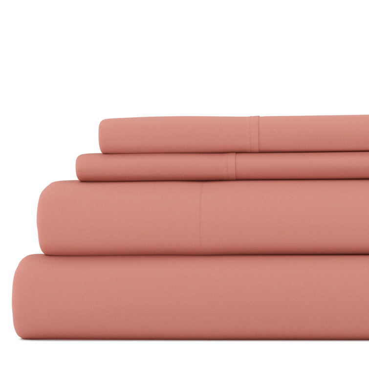 Clay Twin Deep Pocket Microfiber Sheet Set