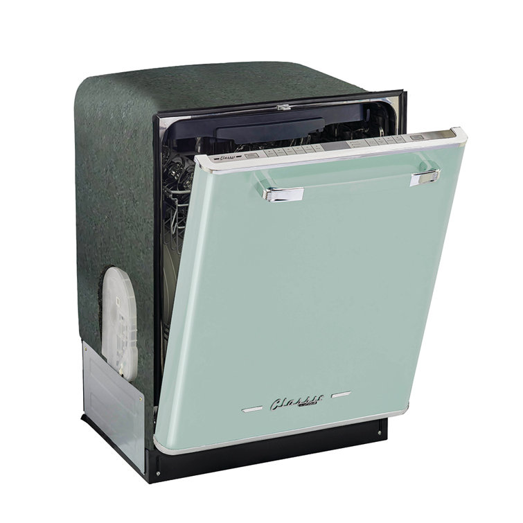 Summer Mint Green Retro 24" Energy Star Built-In Dishwasher
