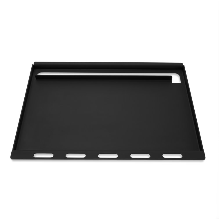 Black Carbon Steel Rust-Resistant Griddle Insert for Genesis 300 Series