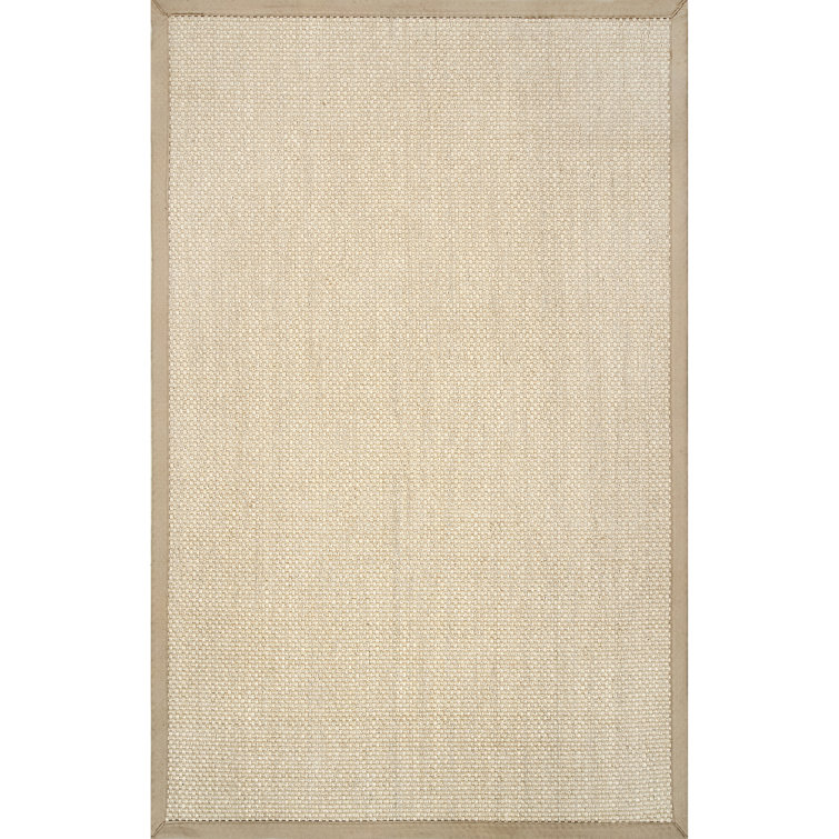 Elaine Chino 10' x 14' Handmade Wool-Cotton Blend Area Rug