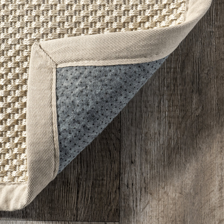 Elaine Chino 10' x 14' Handmade Wool-Cotton Blend Area Rug