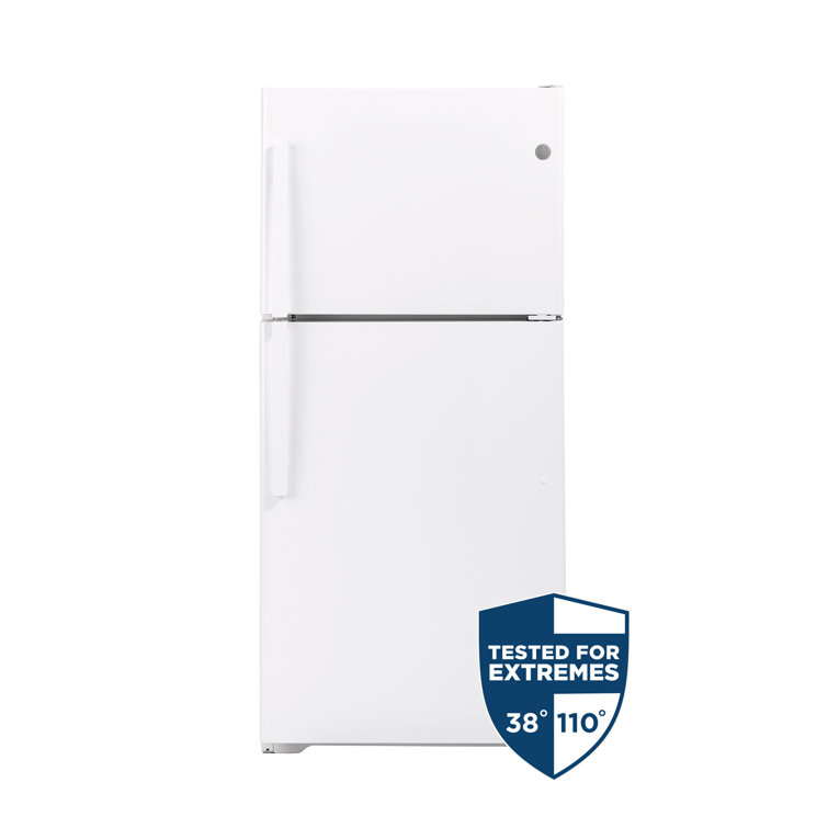 White 21.9 Cu. Ft. Energy Star Top Freezer Refrigerator