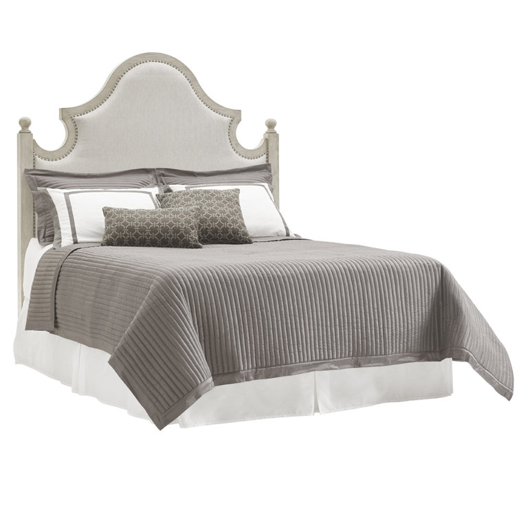 Oyster Upholstered Tufted Queen Headboard