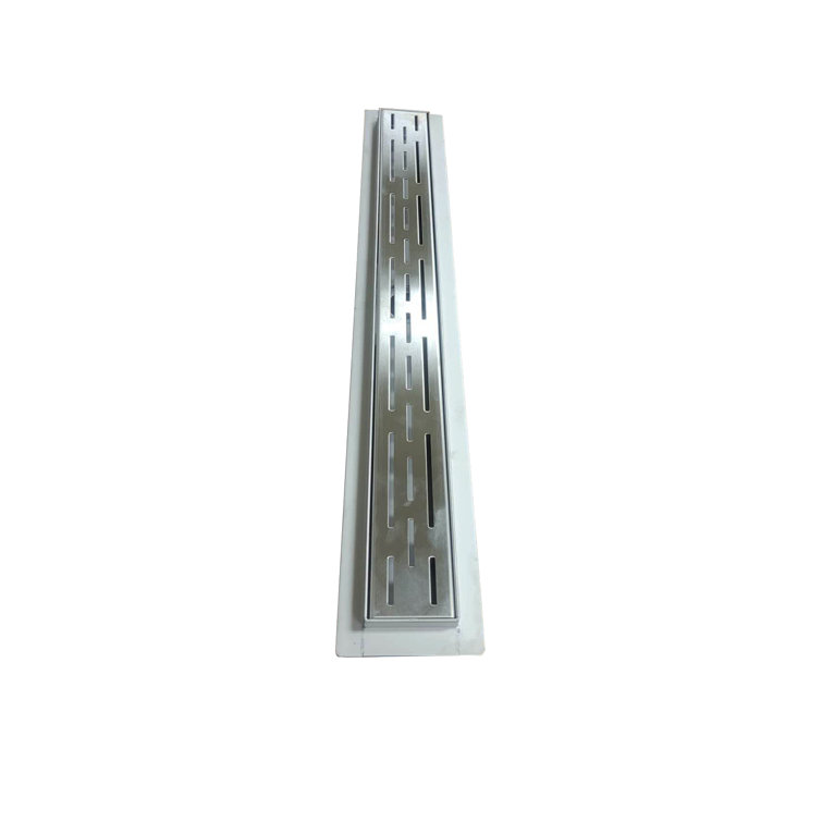 48" Stainless Steel Linear Shower Drain with Grate