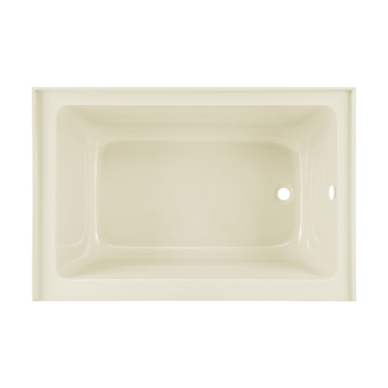 Voltaire 32" White Acrylic Alcove Bathtub with Apron