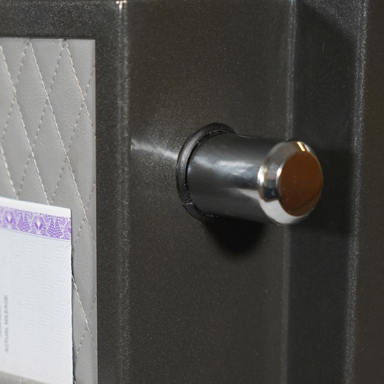23" Black Steel Fireproof and Waterproof Digital Safe