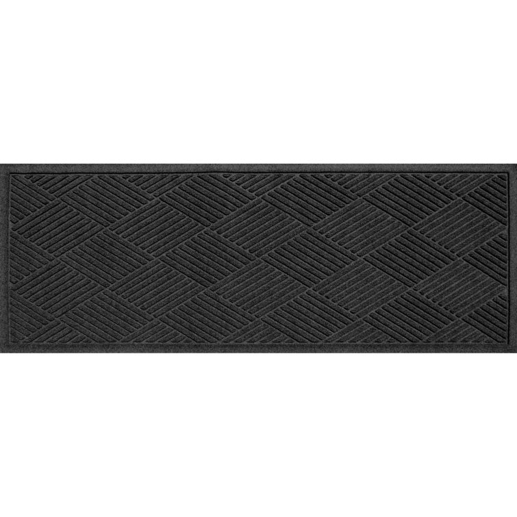 Eco-Friendly Charcoal Polypropylene Outdoor Runner Mat 59"x35"